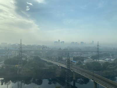 Delhi haze, April 19 2026